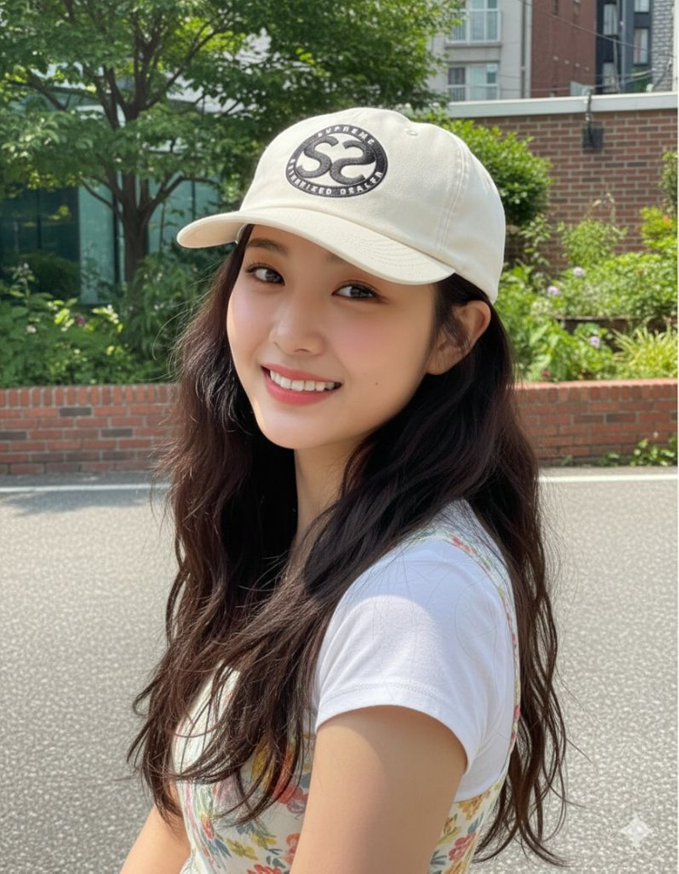 슈프림 22SS 스냅백 화이트/아이보리--5