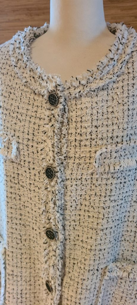 리엘 RE_L 트위드 자켓--1