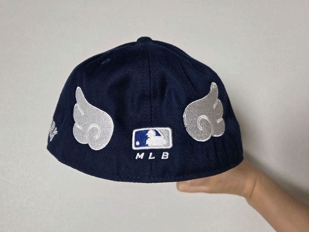 새상품)MLB 엔젤윙 커스텀 볼캡 스냅백 AEAE 뉴에라 카포--2