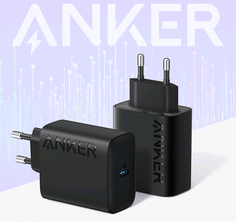 앤커 c타입 25w 고속충전기 + 삼성 c to c 정품 케이블 이미지