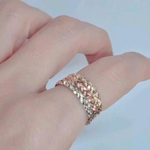 14k전체 컷팅 반지