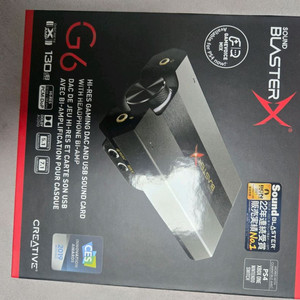 사블 g6 사운드 블라스터 g6 팝니다.