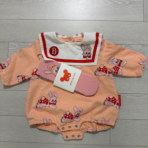 베베드피노 바디수트 양말세트 80 새상품