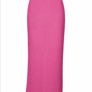 이세이미야케 해칭 스커트 핑크 2 사이즈