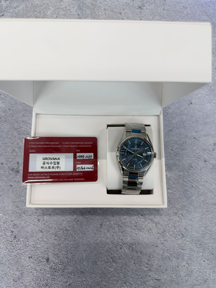 그로바나 1547.1135 GMT 청판 새상품 시계 판매합니다. 이미지