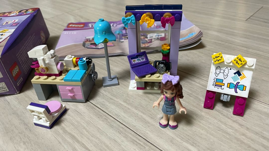 레고 프렌즈 41115 엠마의 아트 스튜디오--1