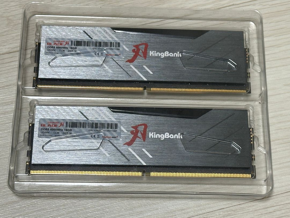 Kingbank DDR5 6000MHZ 32GB 램 판매합니다. 박풀--1