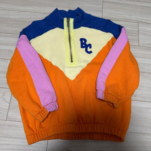 보보쇼즈 컬러블럭 반집업 2-3