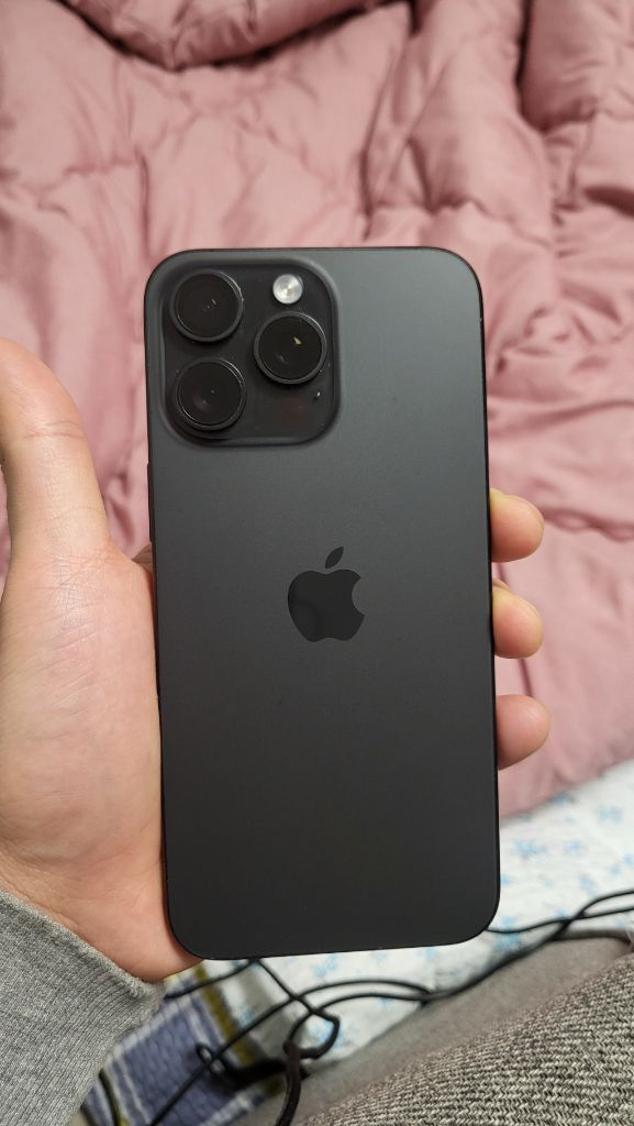 아이폰 15 프로맥스 256gb 블랙 배터리 100--11
