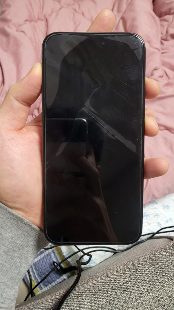 아이폰 15 프로맥스 256gb 블랙 배터리 100--3