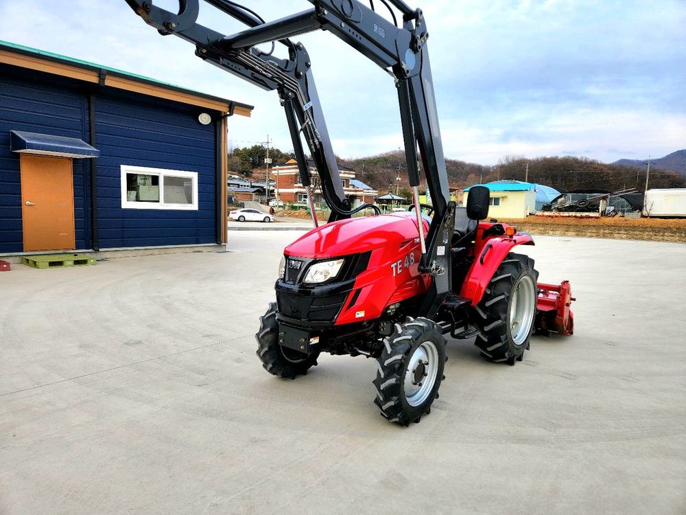 TYM 48마력 트랙터 팝니다 (본기로더로타리 써래)--1