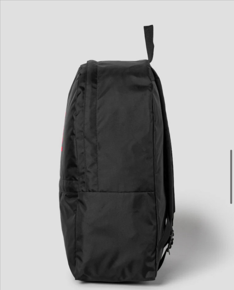 꼼데가르송 핑크로고 프린트 백팩--5