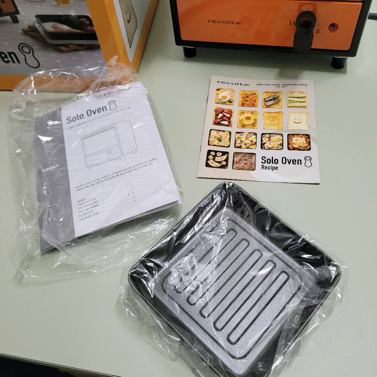 레꼴뜨 미니 솔로 오븐 토스터 RSO-1 토스트 간식 토스터기 가정용 홈 이미지