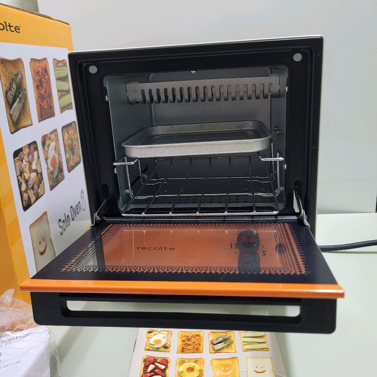 레꼴뜨 미니 솔로 오븐 토스터 RSO-1 토스트 간식 토스터기 가정용 홈 이미지