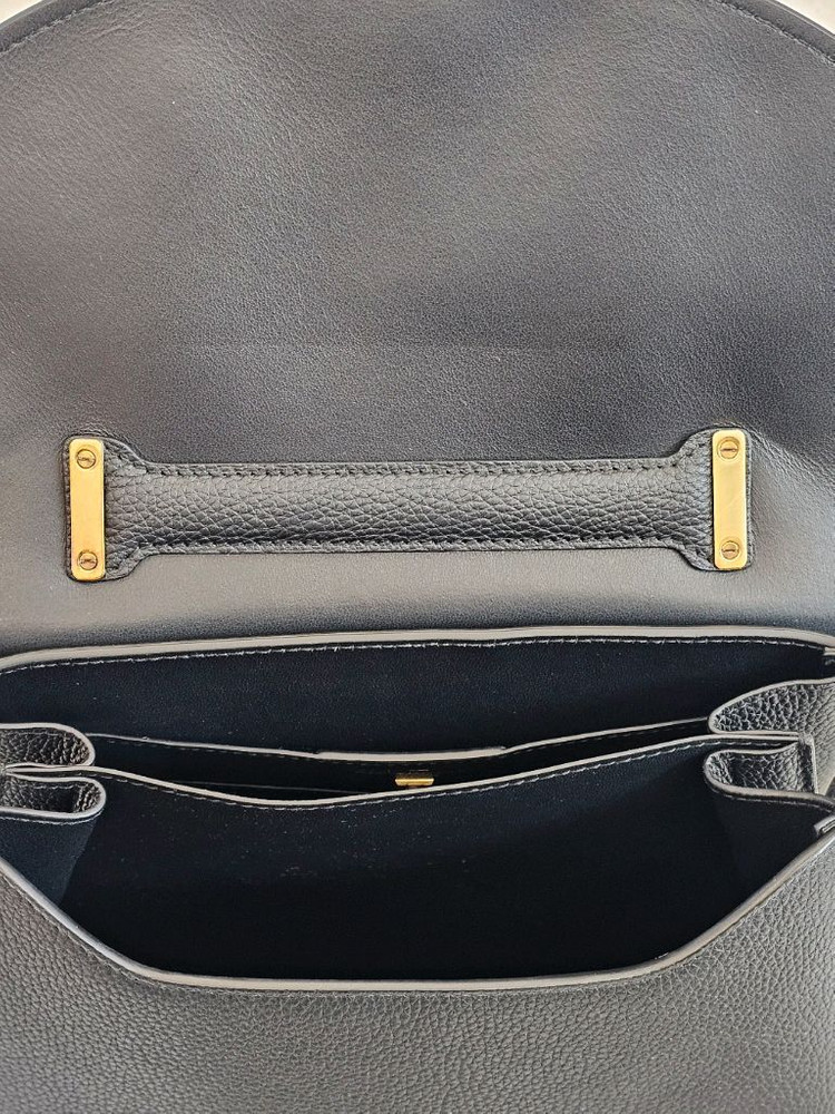 [새상품/정품]페라가모 간치니 마고 레더 토트 숄더백(블랙)--7