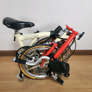 브롬톤 허브다이나모 콤비도색