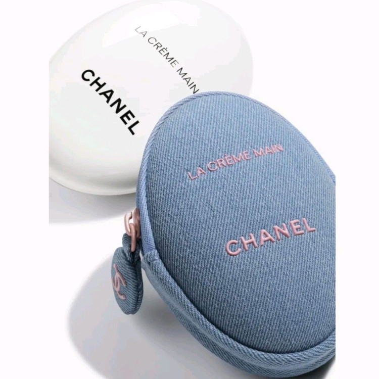 택포) 샤넬 핸드크림 샤넬 데님파우치포함 리미티드 한정판 선물포장--1