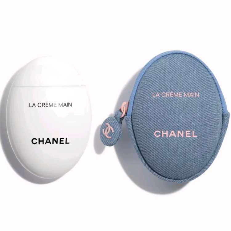 택포) 샤넬 핸드크림 샤넬 데님파우치포함 리미티드 한정판 선물포장--2