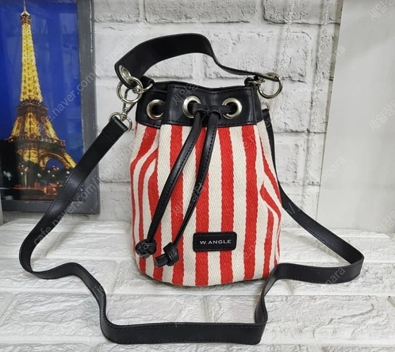 와이드앵글 여성 골프파우치 볼파우치 복조리 버킷백 GA60 이미지