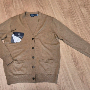 폴로 랄프로렌 24년 롱가디건 울100 현대백화점 거의새것