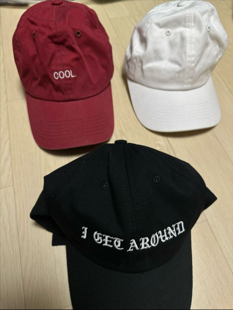 보세 모자 3개 세트 볼캡--0