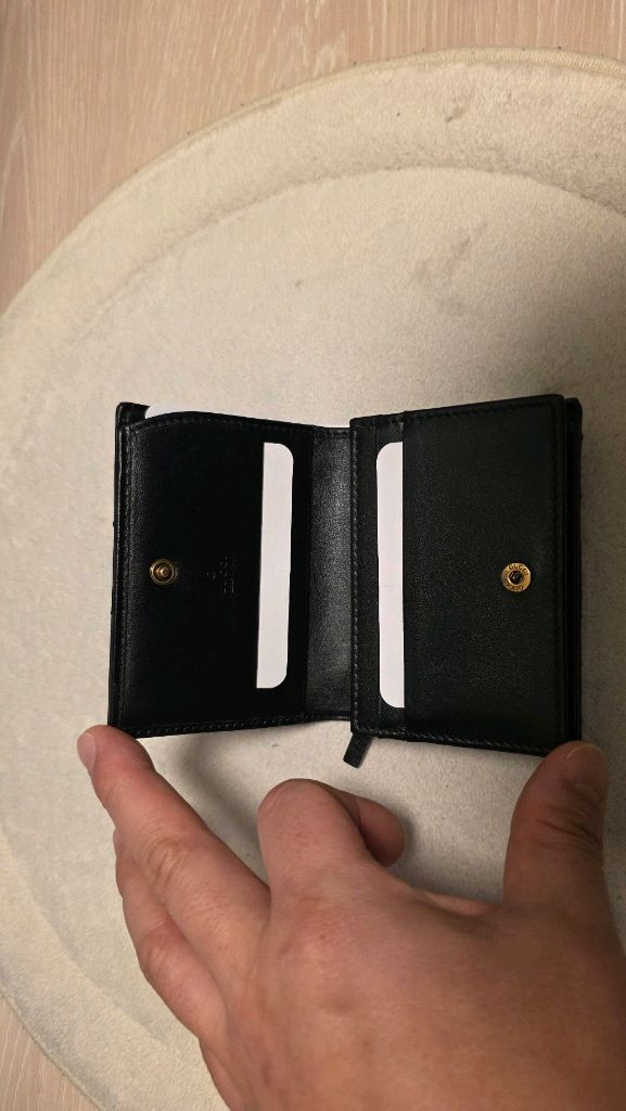 구찌 마몽 마틀라세 카드 케이스 반지갑 초민트급--3