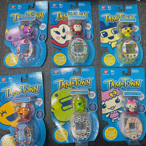 다마고치 타마고 피규어 wave1탄 set 6개 피규어 미개봉