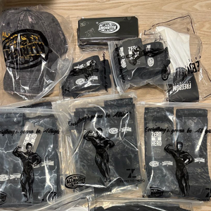 올라잇 팝업 한정판 제로투히어로장비 보호대 압도본투윈프리덤hdex