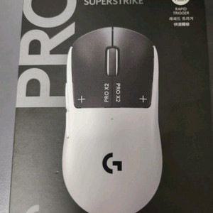 로지텍 PRO X 2 슈퍼스트라이크 마우스 지슈스