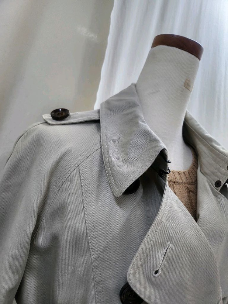 버버리트렌치코트55~날씬66(반가슴47)상태양호--1