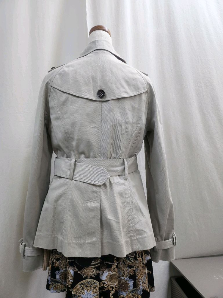 버버리트렌치코트55~날씬66(반가슴47)상태양호--4