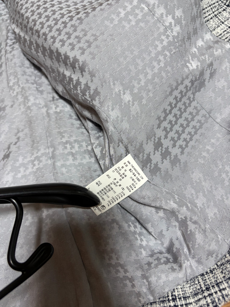 한섬 타임 반팔 트위드 자켓 55--1