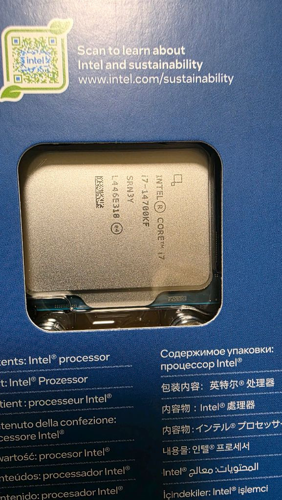 [미개봉] 인텔 코어 i7-14700KF CPU--1