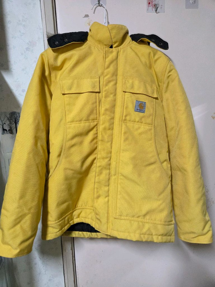 칼하트 아크틱 자켓 100사이즈 M 노랑 이미지