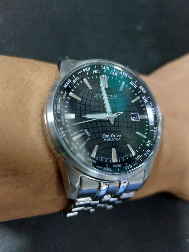 시티즌 에코드라이브 월드타임--2