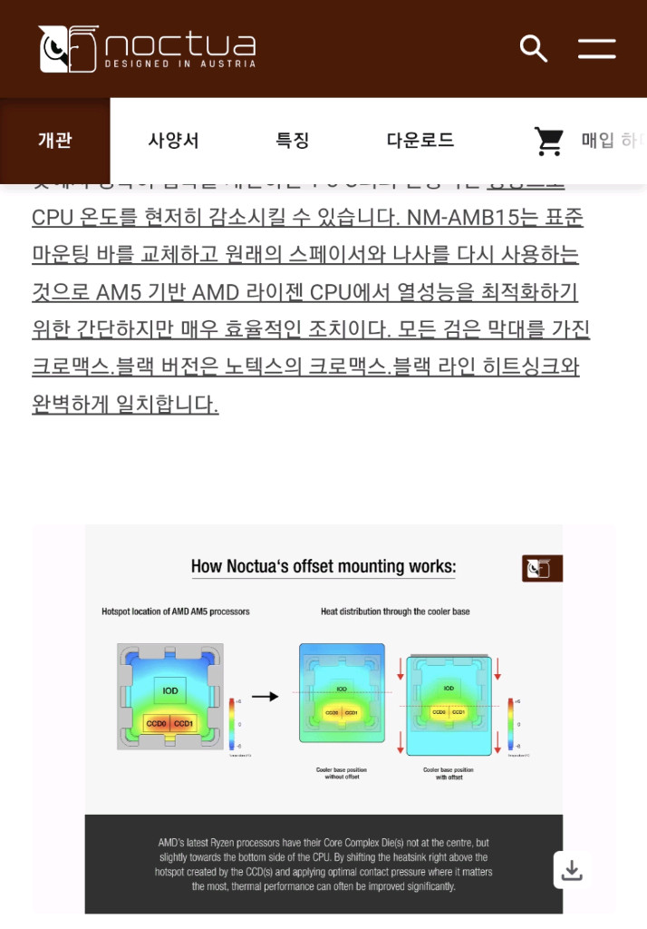 녹투아 U12A 크로맥스 쿨러,HC8커버.오프셋--7