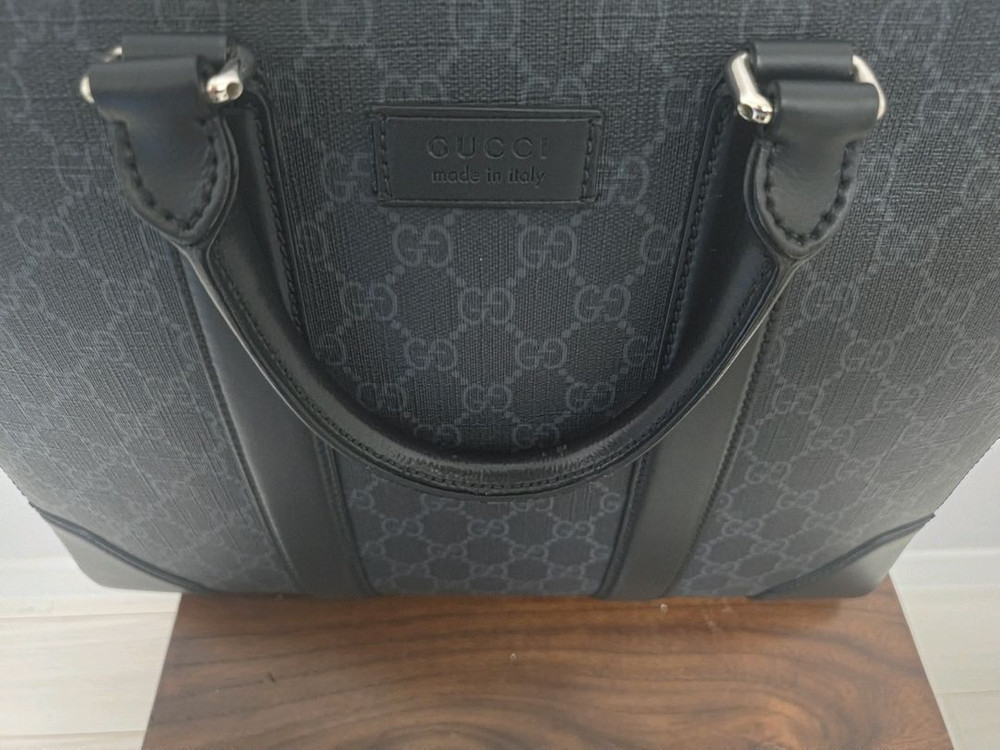 구찌 슈프림 GG 서류가방--6