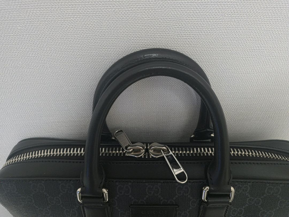 구찌 슈프림 GG 서류가방--7
