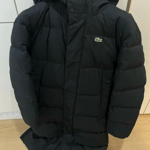 라코스테 구스다운 롱패딩 L
