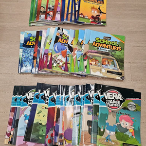 영어만화책 매직어드벤처.스쿨어드벤처.베라헌터