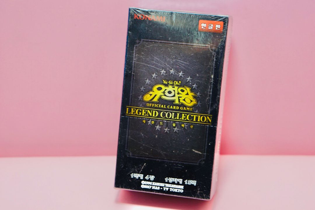 유희왕 레전드 컬렉션 한글판 카드 팩 미개봉 새제품--0