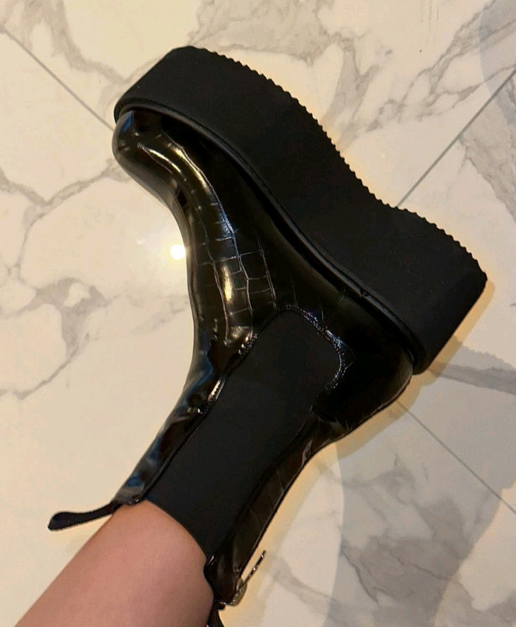 강자매 플랫폼 첼시 부츠(박스포함) 이미지