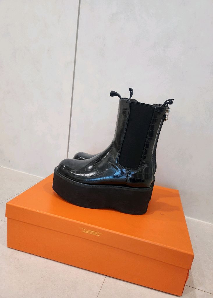 강자매 플랫폼 첼시 부츠(박스포함) 이미지