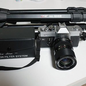 캐논 신형 FTB-QL (삼각대, 효과필터set) 팝니다