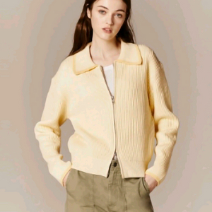 지오다노 집업 가디건 S