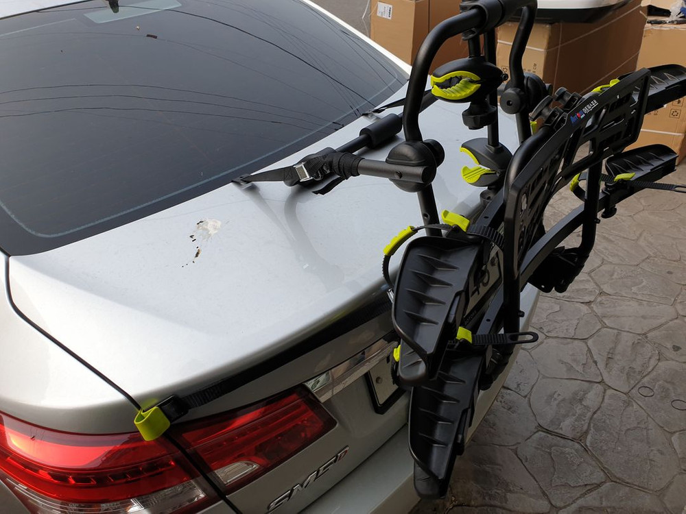 아트원 이지랙 2대용 및 버즈랙 파일럿2.3(2대용,3대용) 후미형자전거캐리어,견인볼 히치형 최저가--8