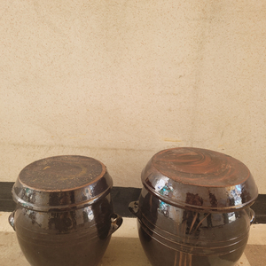 장독 항아리 2개 세트