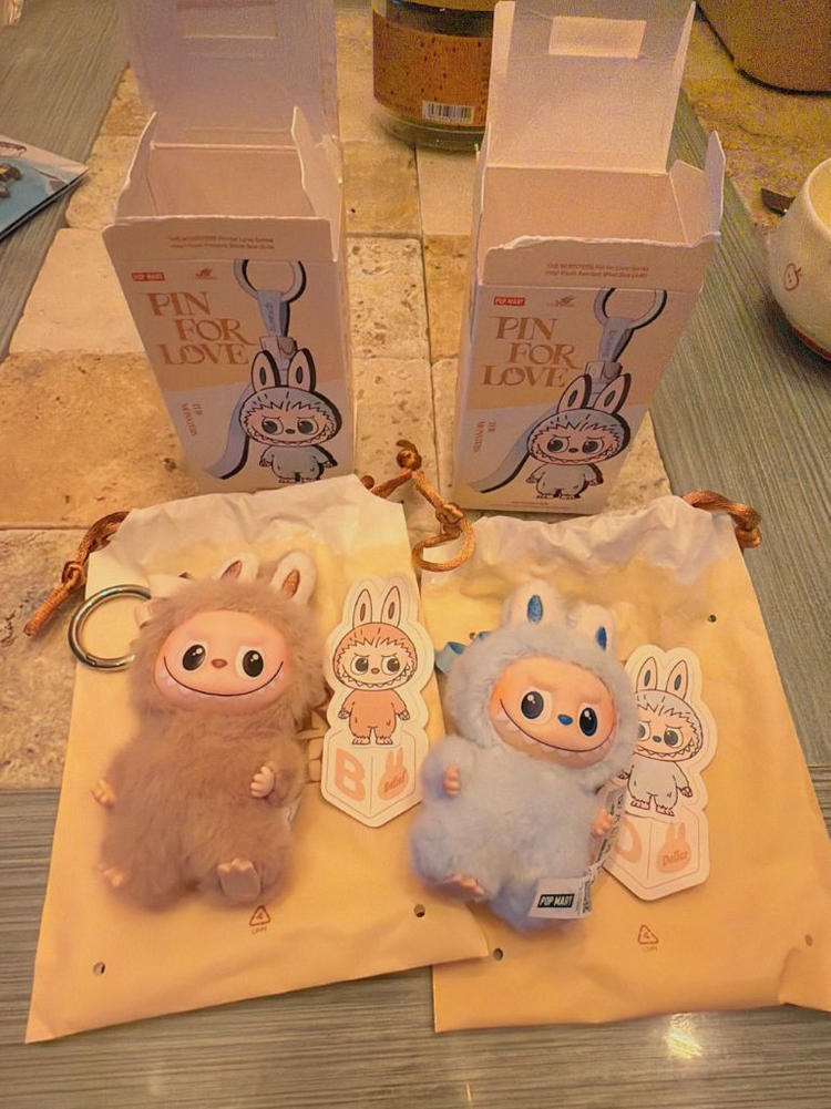 팝아트 라부부 키링 D B--3