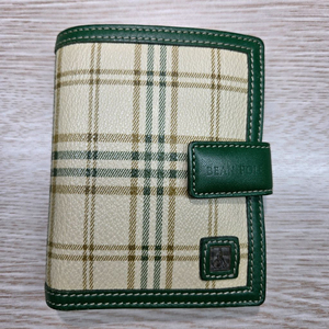 빈폴 체크 반지갑