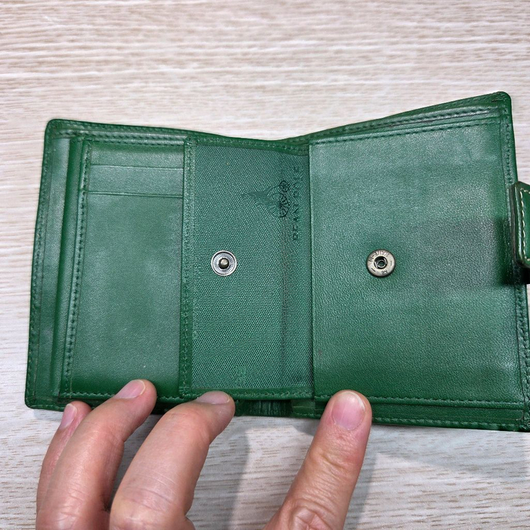 빈폴 체크 반지갑--7